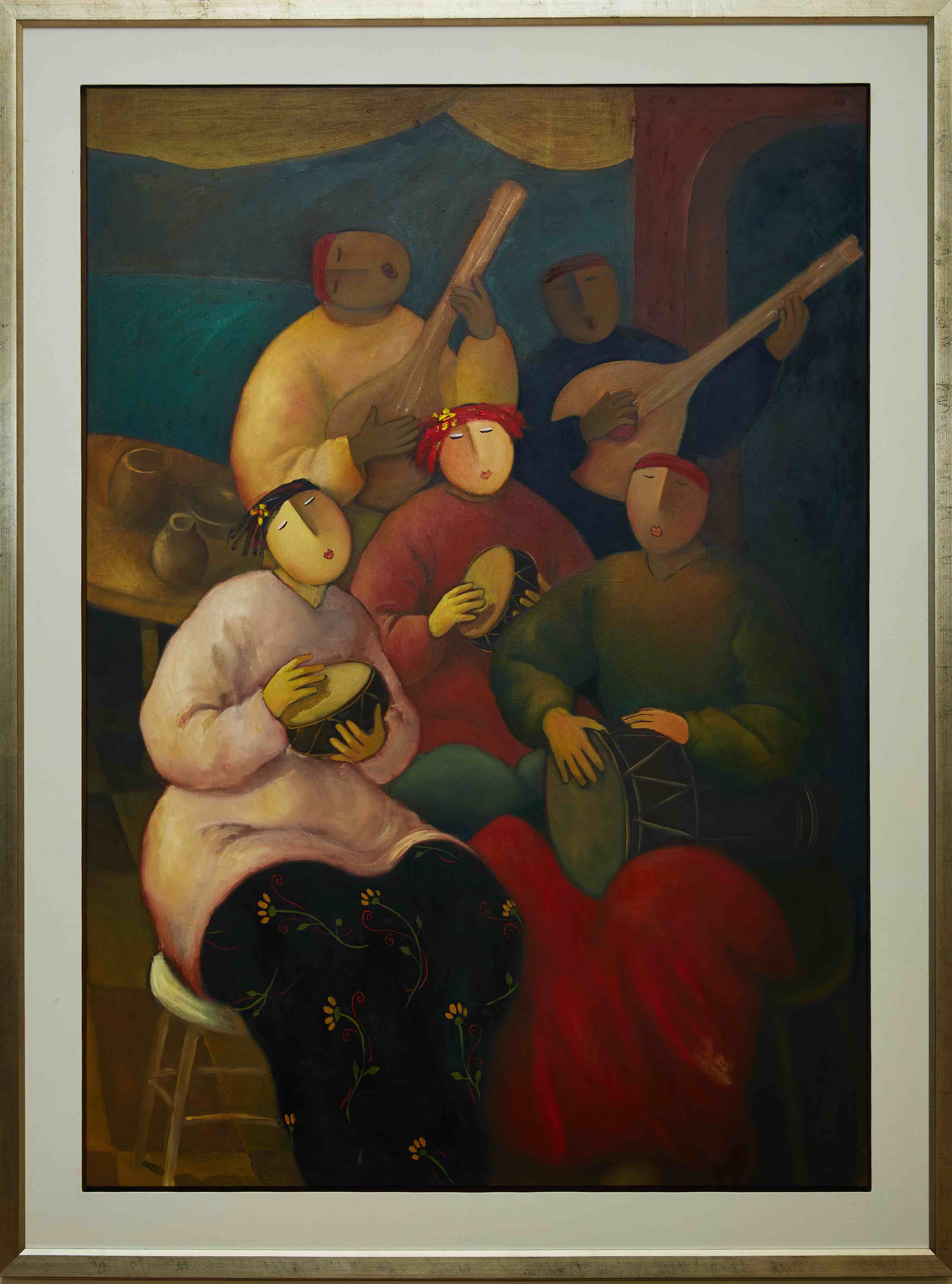  Eng Tay - Spring Festival, 2004, 172 x 122 cm, Oil on canvas 