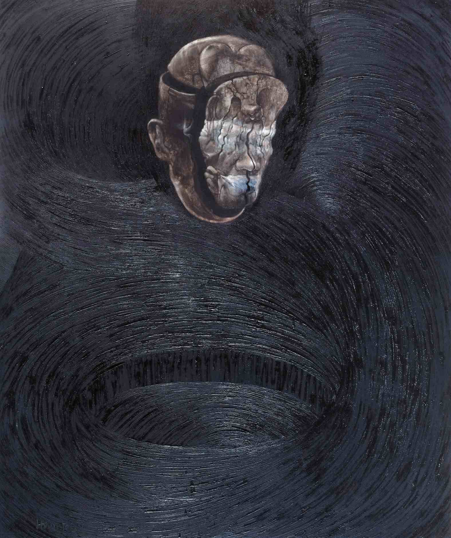  Hamir Shoib - No(n) Sense, 2008, 152 x 183 cm, Oil on canvas 