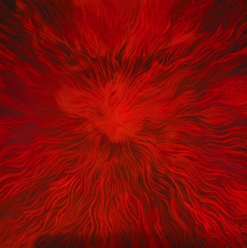  Ali Nurazamal - Infernal Affair, 2012, 168 x 168 cm, Oil on canvas 